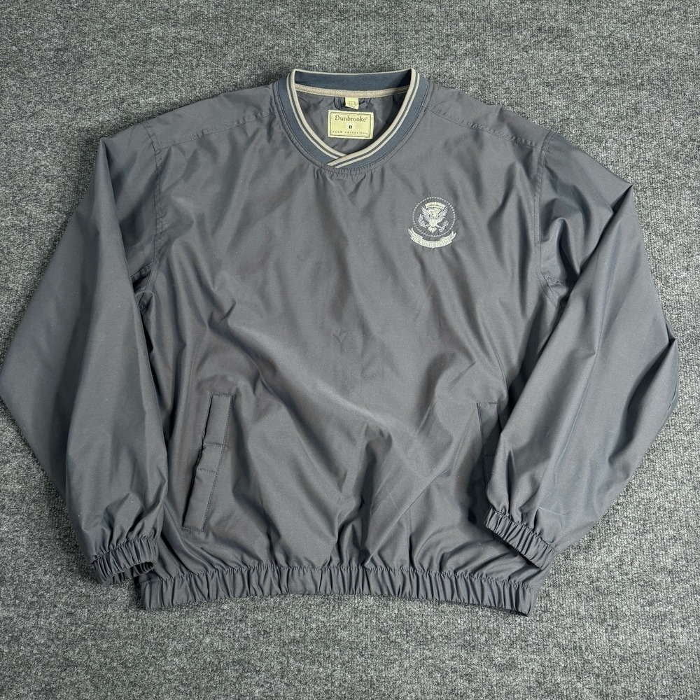 Dunbrooke THE WHITE HOUSE Jacket Large Men's‎ Windbreaker Official Seal POTUS